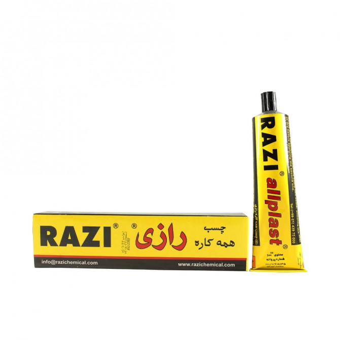 چسب همه کاره رازی 100 میلی لیتر چسب همه کاره رازی 100 میلی لیتر