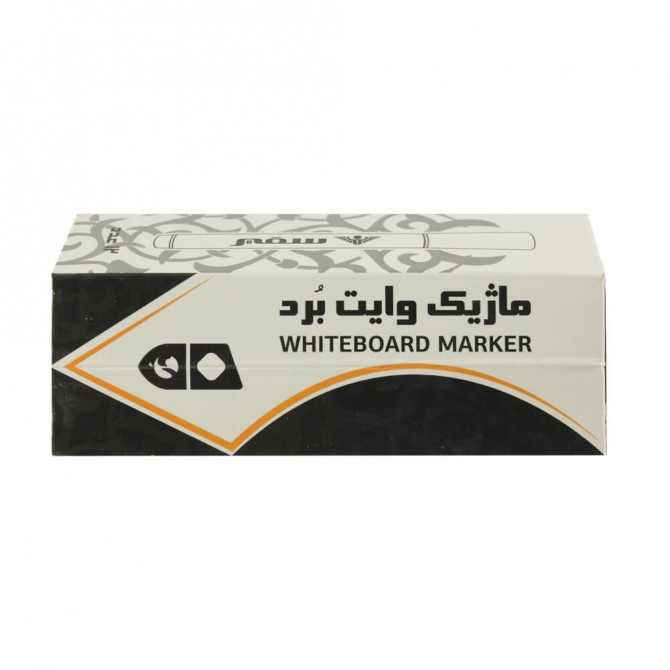 ماژیک وایت برد مشکی سفیر