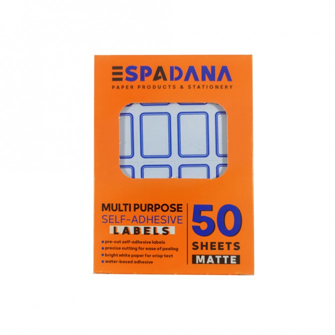 برچسب قیمت دور آبی 107 بسته 50 عددی