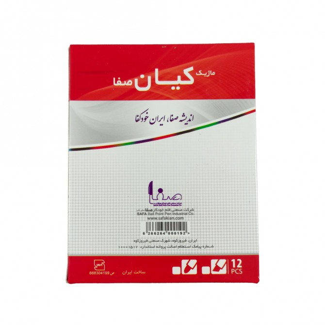 ماژیک وایت برد قرمز کیان