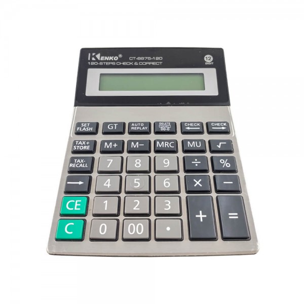 ماشین حساب ساده رومیزی KENK CT-8875-120