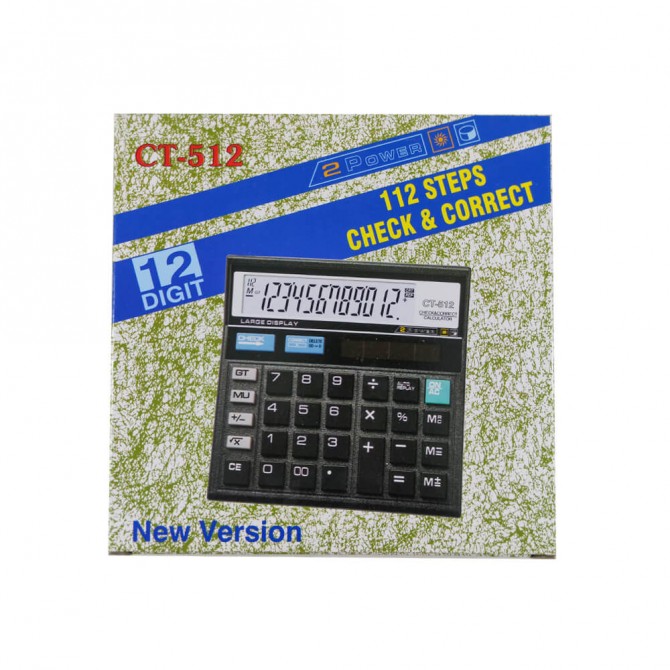 ماشین حساب ساده CT-512