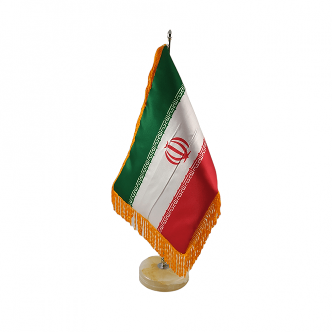 پرچم رومیزی پایه سنگی