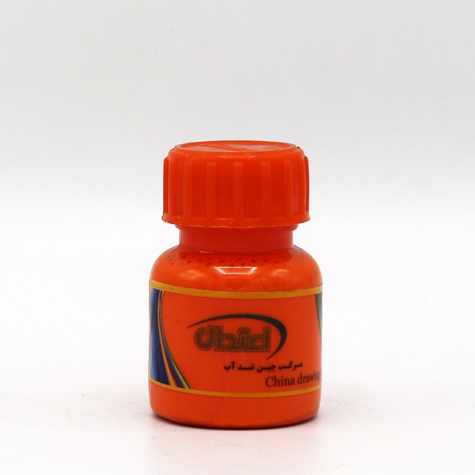 مرکب خوشنویسی اعتدال رنگ نارنجی بسته 12 عددی